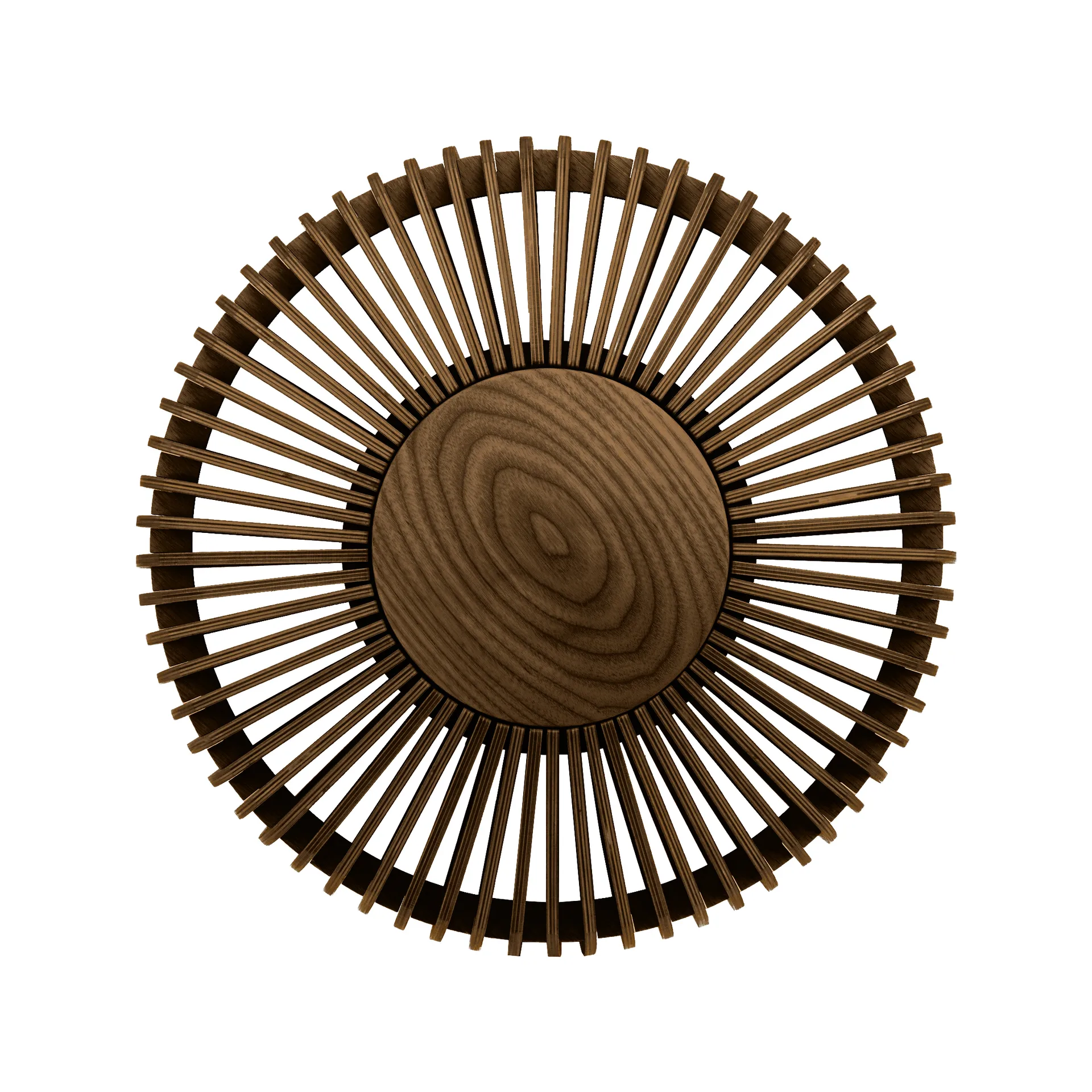 Clava Up lampa ścienna średnia, Ciemny dąb Umage