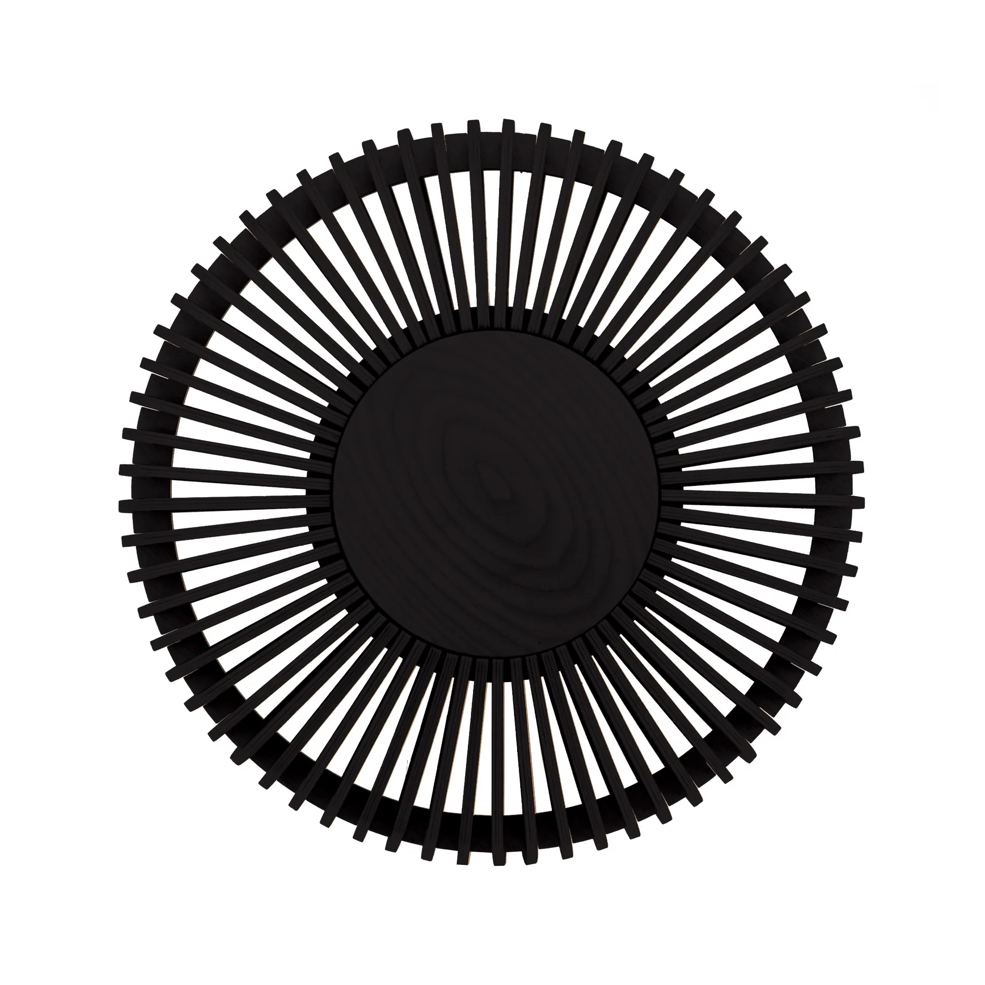 Clava Up lampa ścienna średnia, Czarny dąb Umage