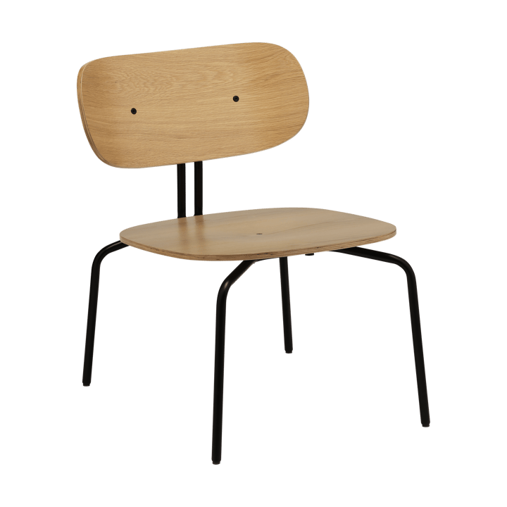 Fotel lounge Curious - Oak-black - Umage