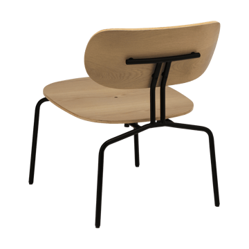 Fotel lounge Curious - Oak-black - Umage