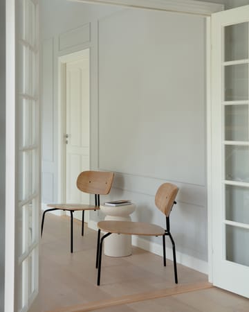 Fotel lounge Curious - Oak-black - Umage