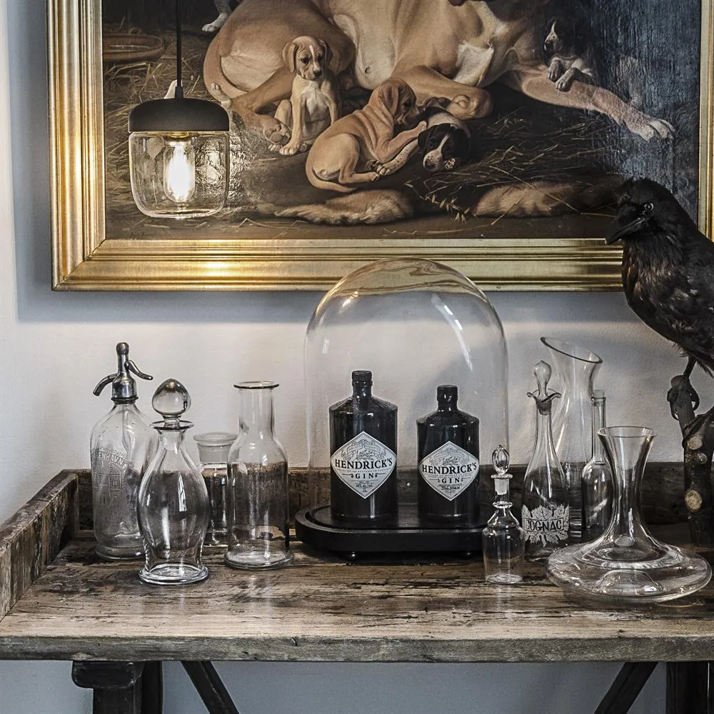 Klosz lampy Acorn czarny, polerowany mosiądz Umage