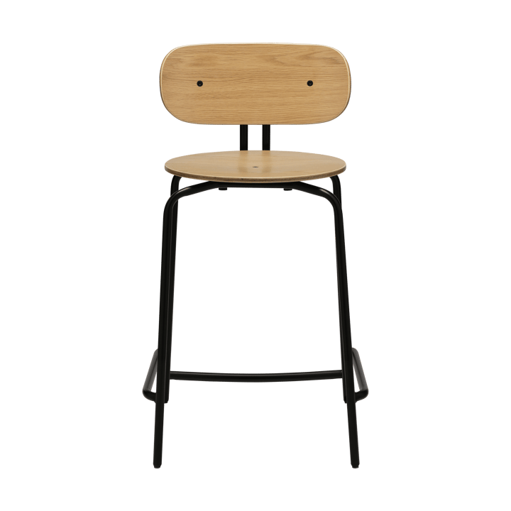 Krzesło barowe Curious 65 cm - Oak-black - Umage