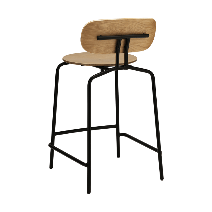 Krzesło barowe Curious 65 cm, Oak-black Umage