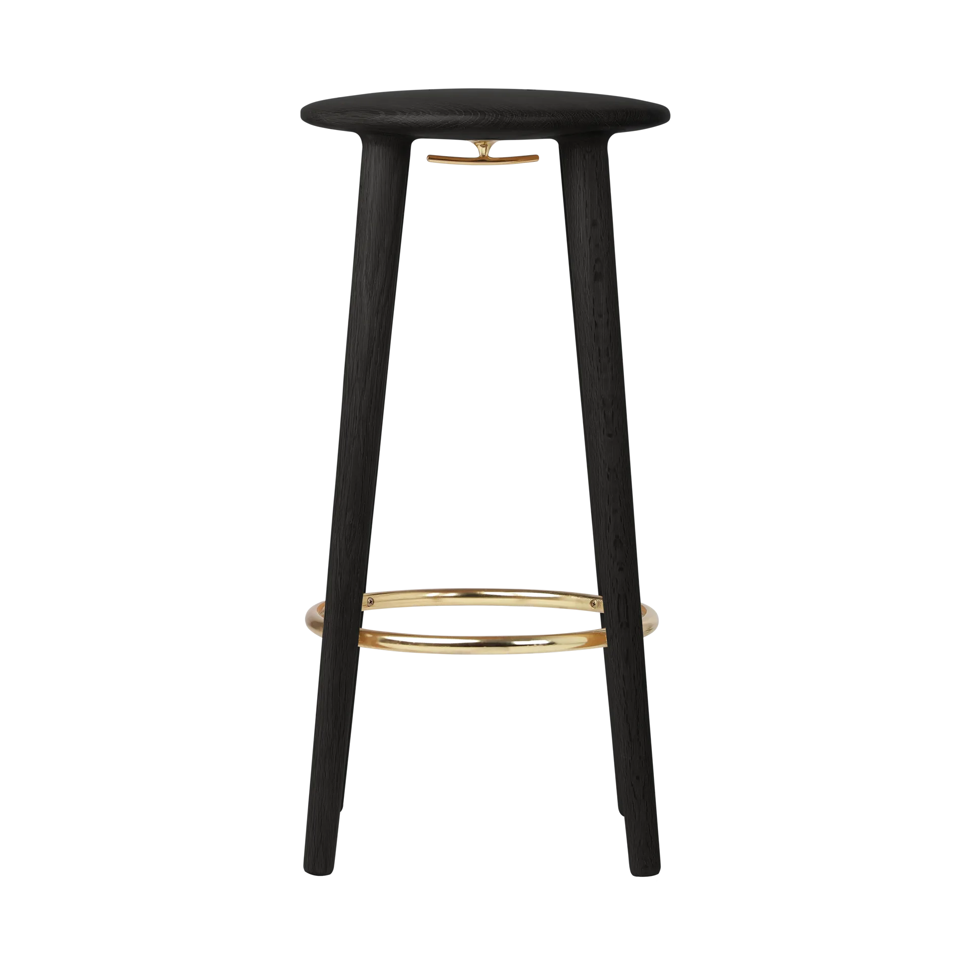 Krzesło barowe The Socialite Counter 67,5 cm, Black oak Umage