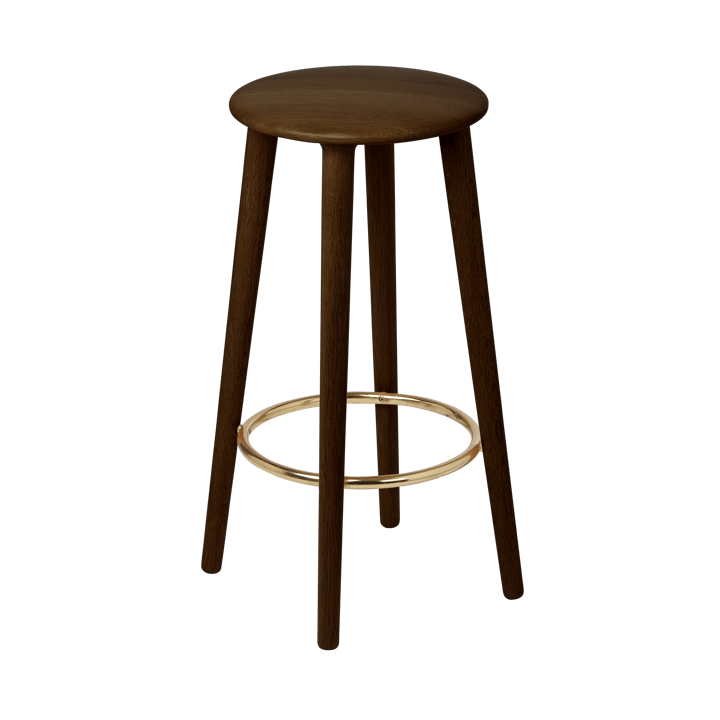 Krzesło barowe The Socialite Counter 67,5 cm - Dark oak - Umage