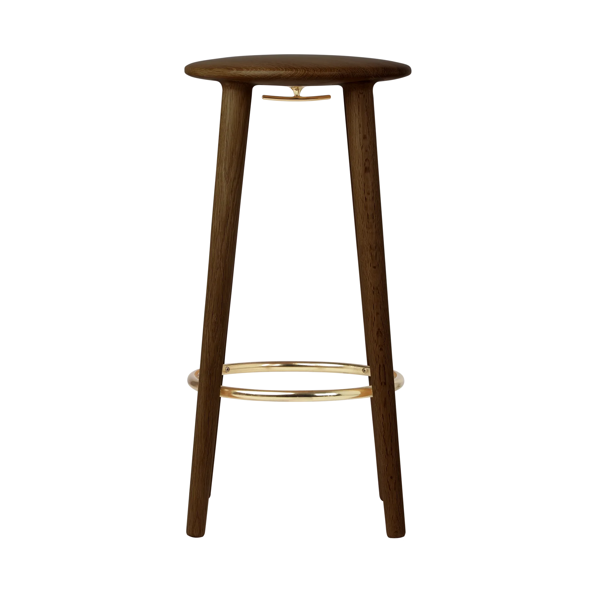 Krzesło barowe The Socialite Counter 67,5 cm, Dark oak Umage