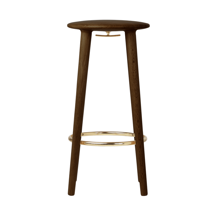 Krzesło barowe The Socialite Counter 67,5 cm, Dark oak Umage
