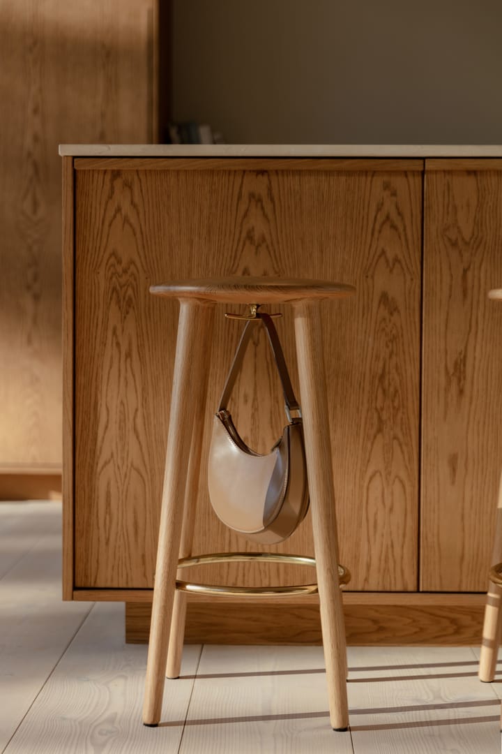 Krzesło barowe The Socialite Counter 67,5 cm, Oak Umage