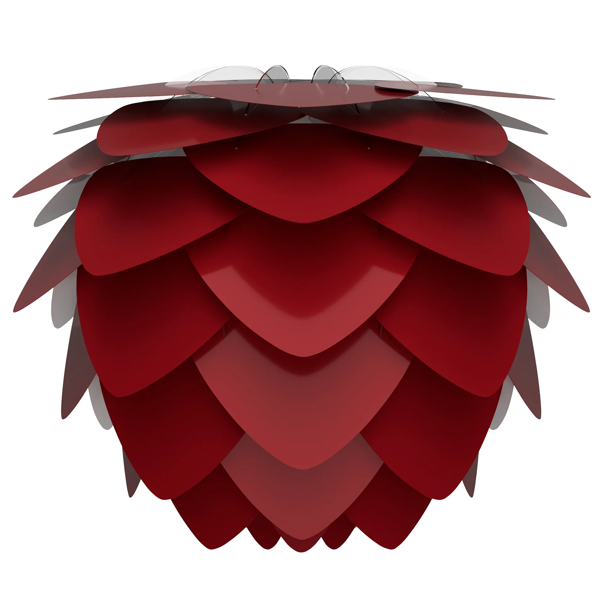 Lampa Aluvia rubinowa czerwień, Średnia Ø59 cm Umage