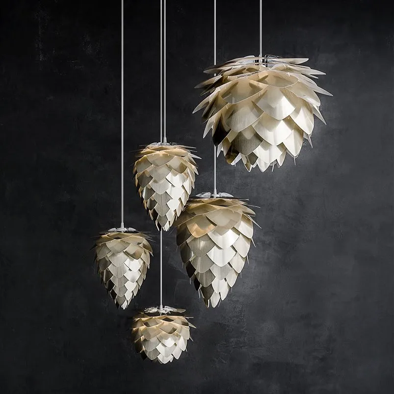 Lampa Conia mosiądz szczotkowany, Ø 30 cm Umage