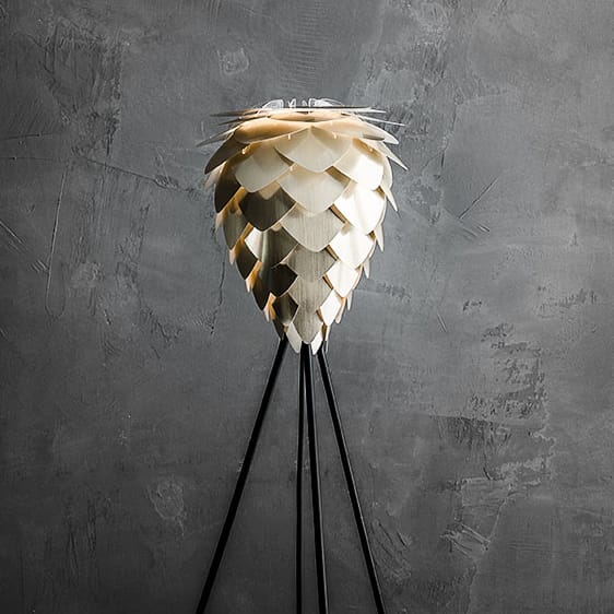 Lampa Conia mosiądz szczotkowany, Ø 30 cm Umage