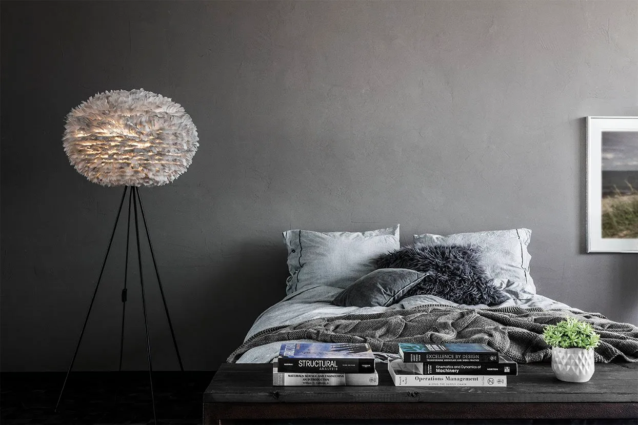 Lampa Eos jasnoszary, duży Ø 65 cm Umage