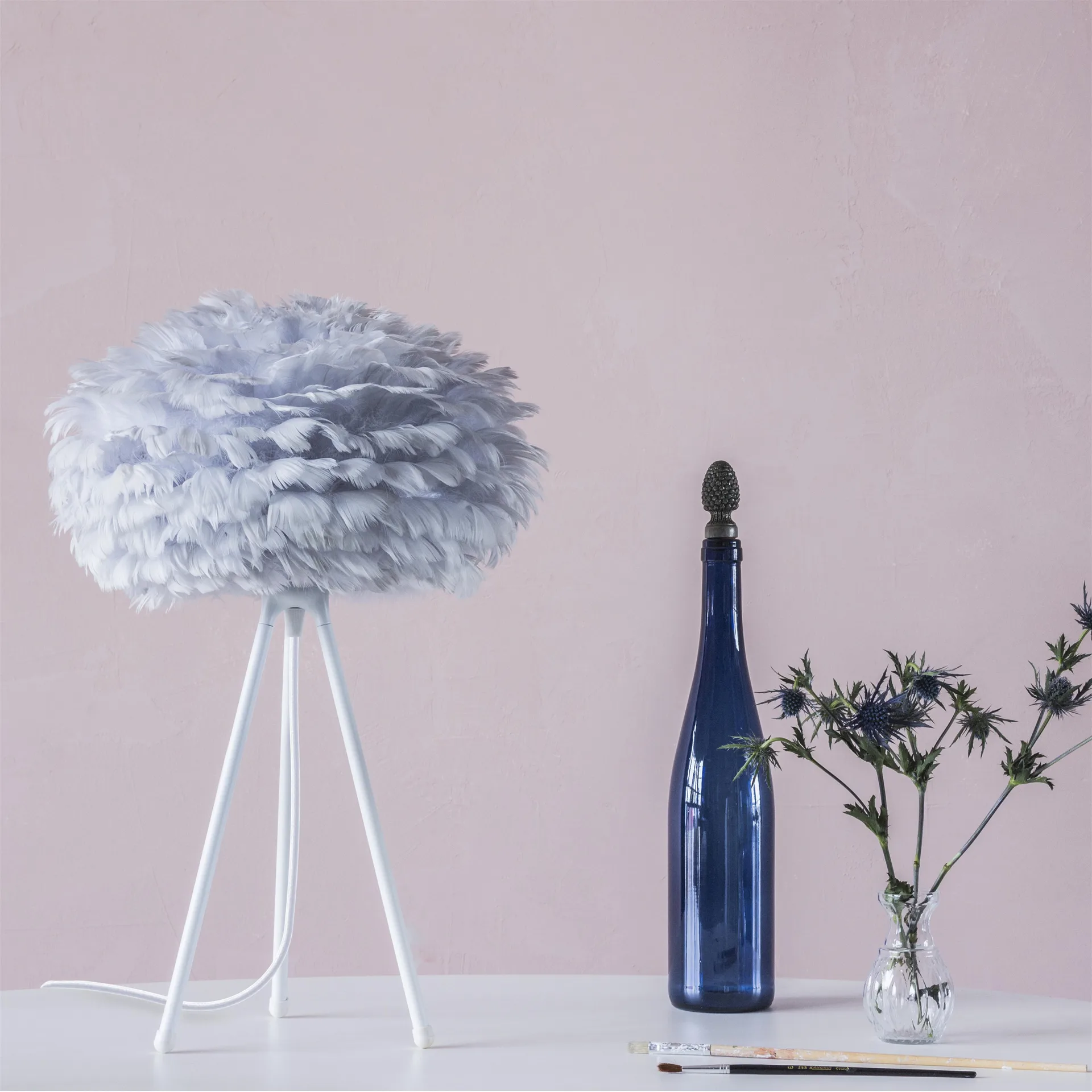 Lampa Eos jasnoszary, mini Ø 35 cm Umage