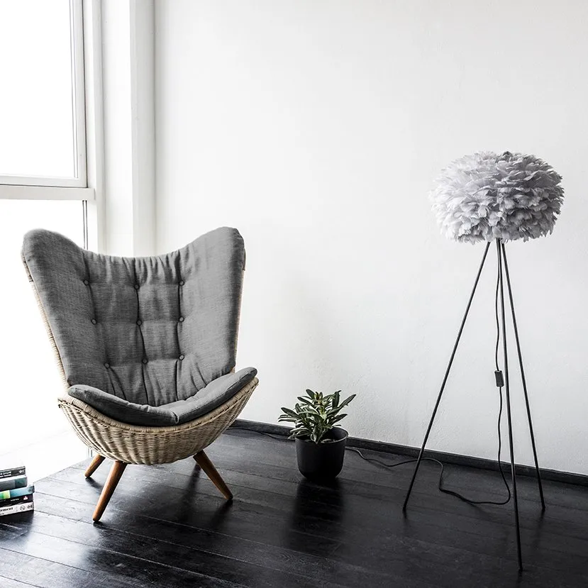 Lampa Eos jasnoszary, średni Ø 45 cm Umage