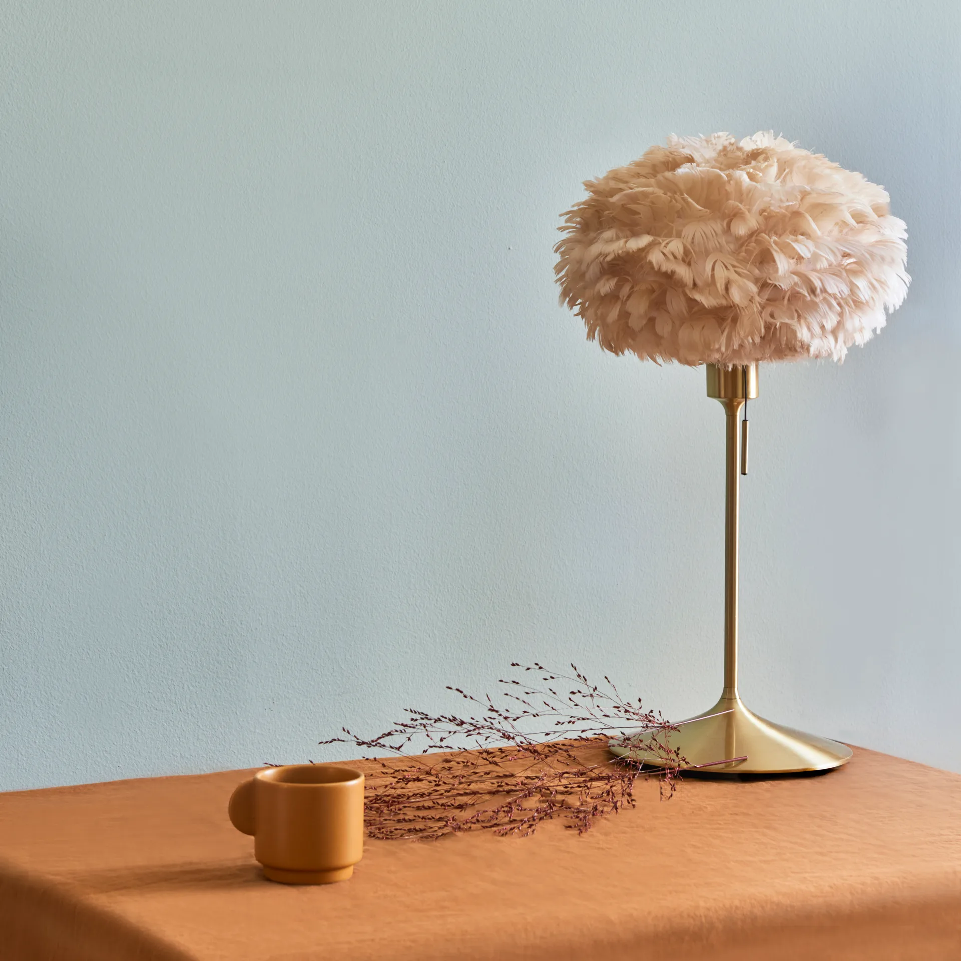 Lampa Eos - Jasny brąz, Mini 35 cm Umage