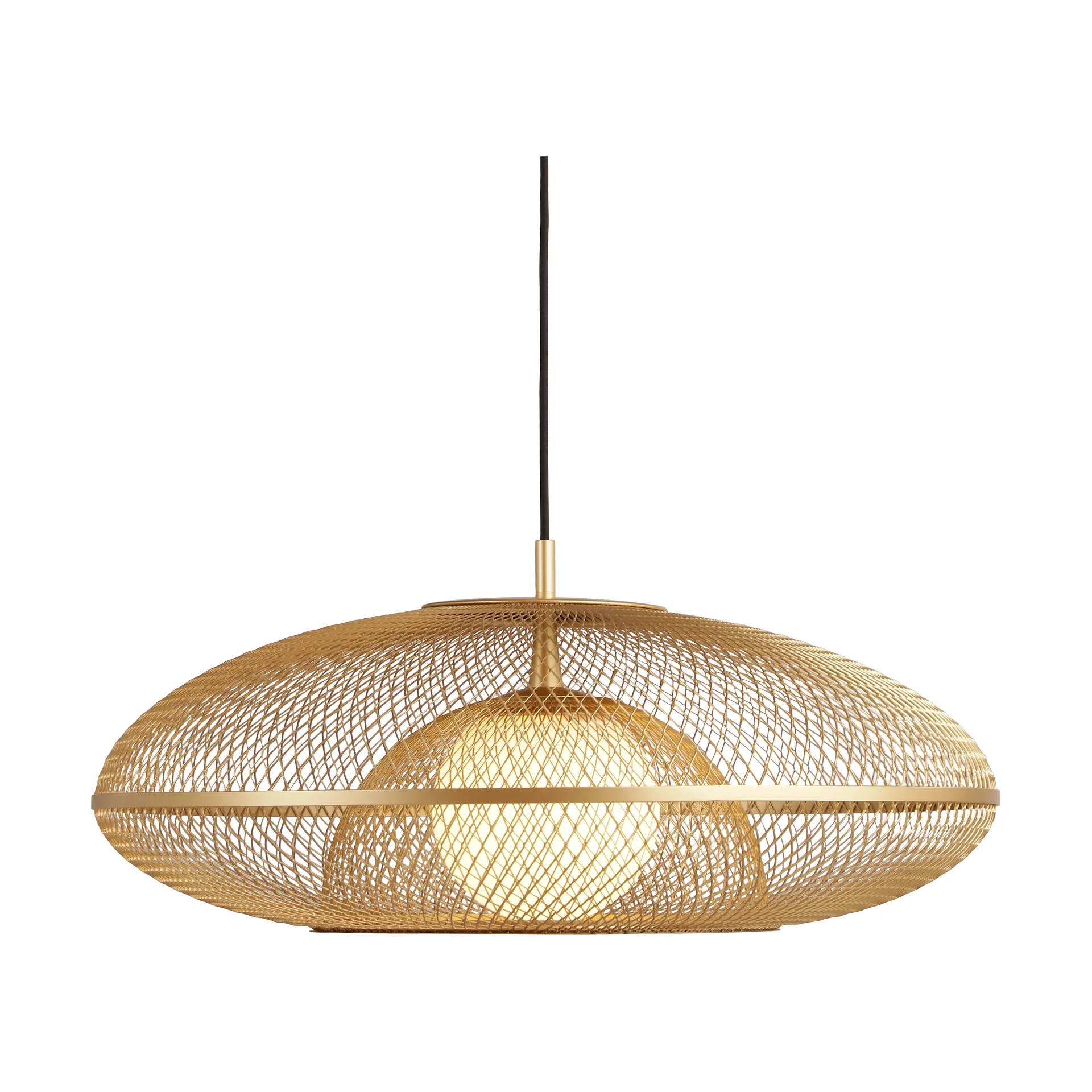 Lampa Faraday Brushed Brass, Large Ø60,4 Umage