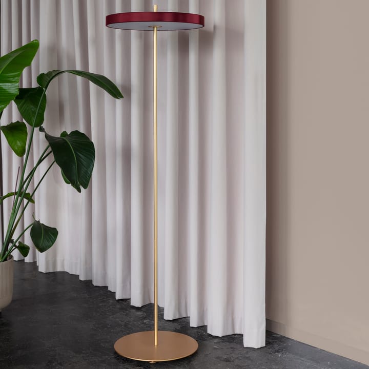 Lampa podłogowa Asteria, Ruby red Umage