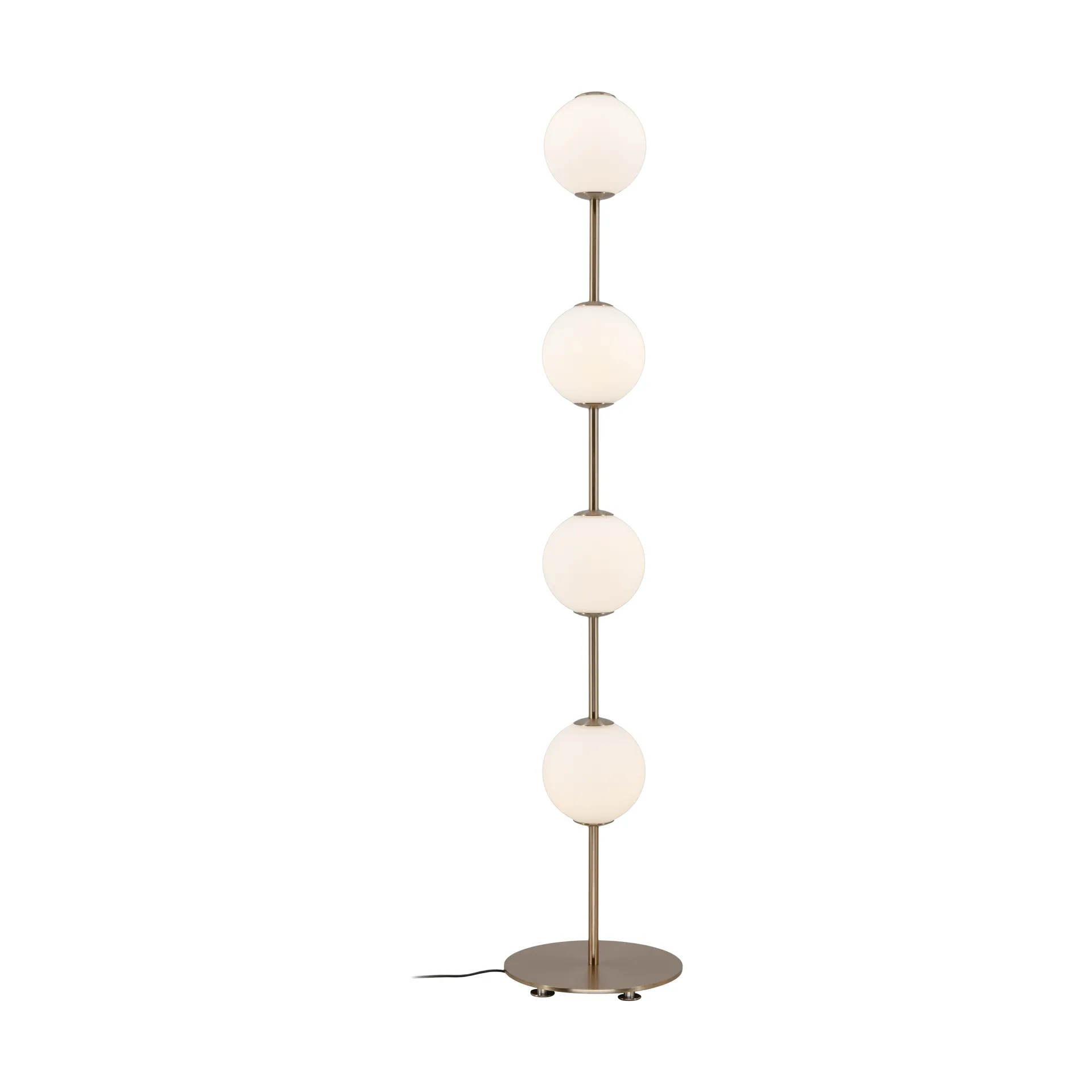 Lampa podłogowa Audrey Floor, Plated brass Umage