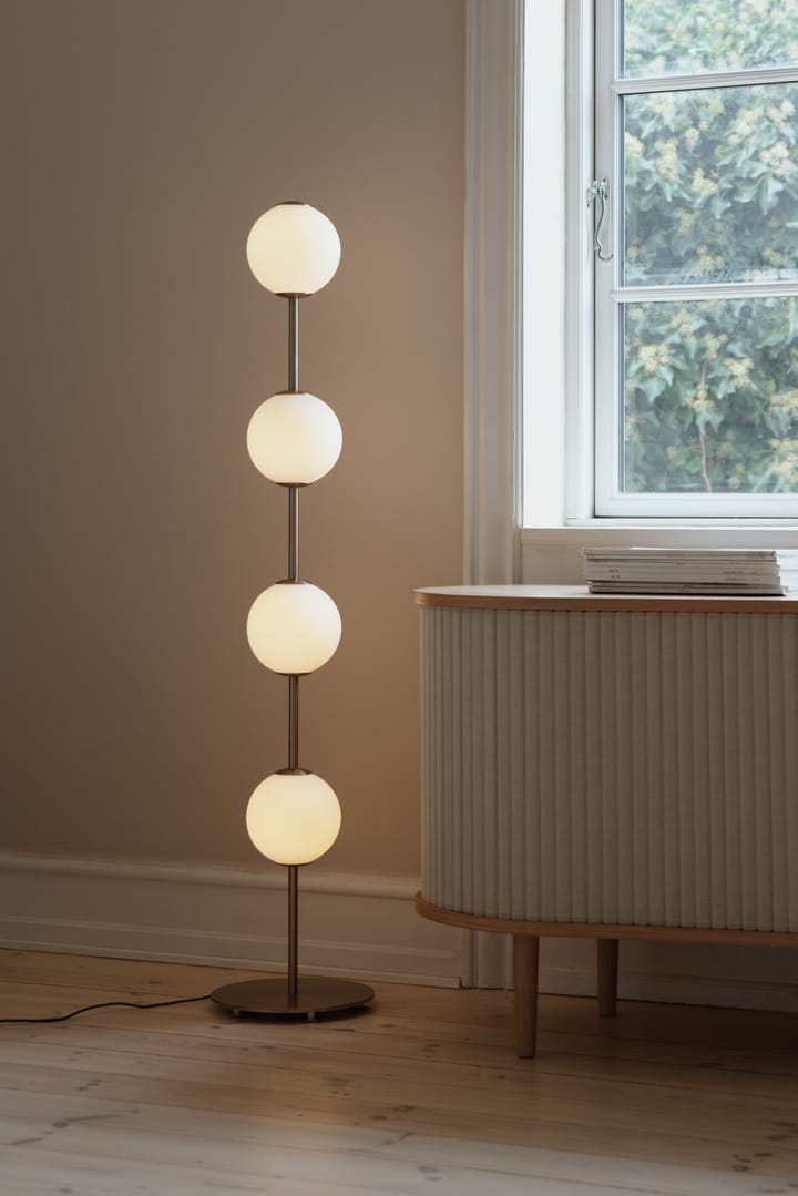 Lampa podłogowa Audrey Floor, Plated brass Umage