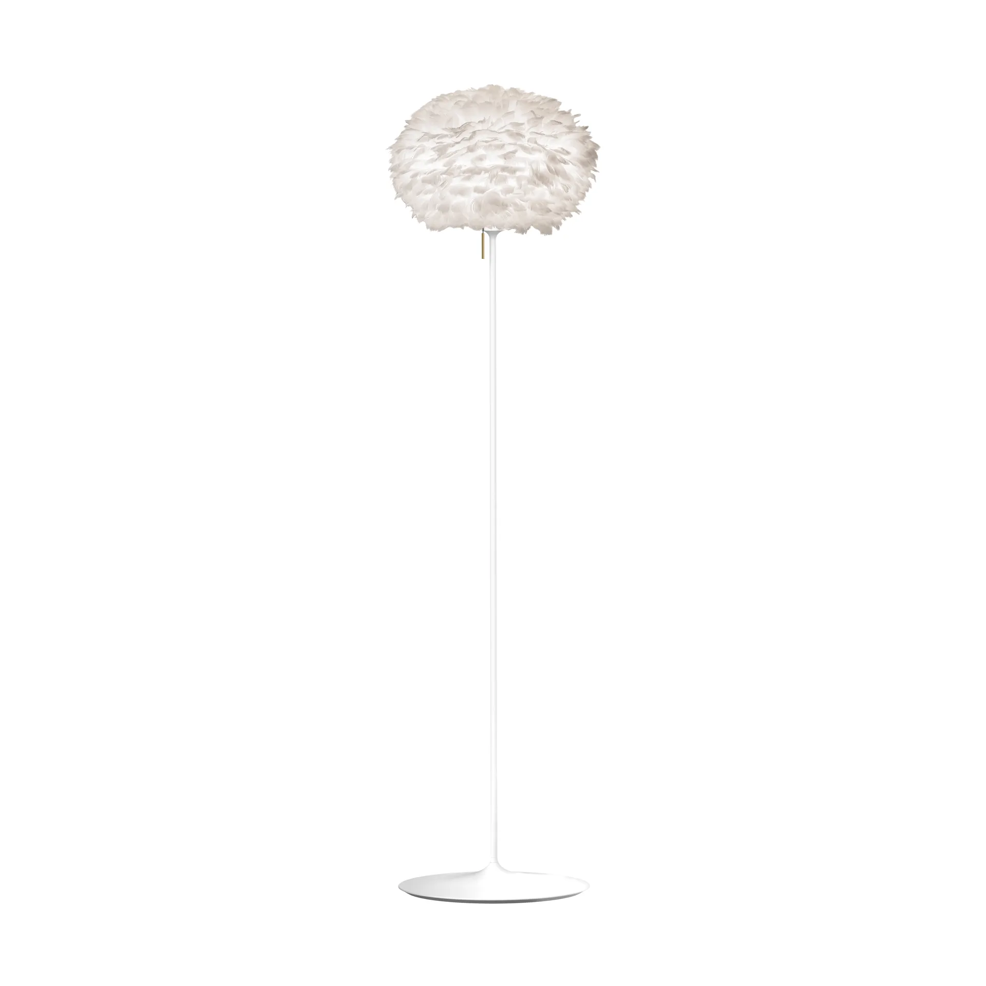 Lampa podłogowa Eos średnia, Biały-Biały Umage