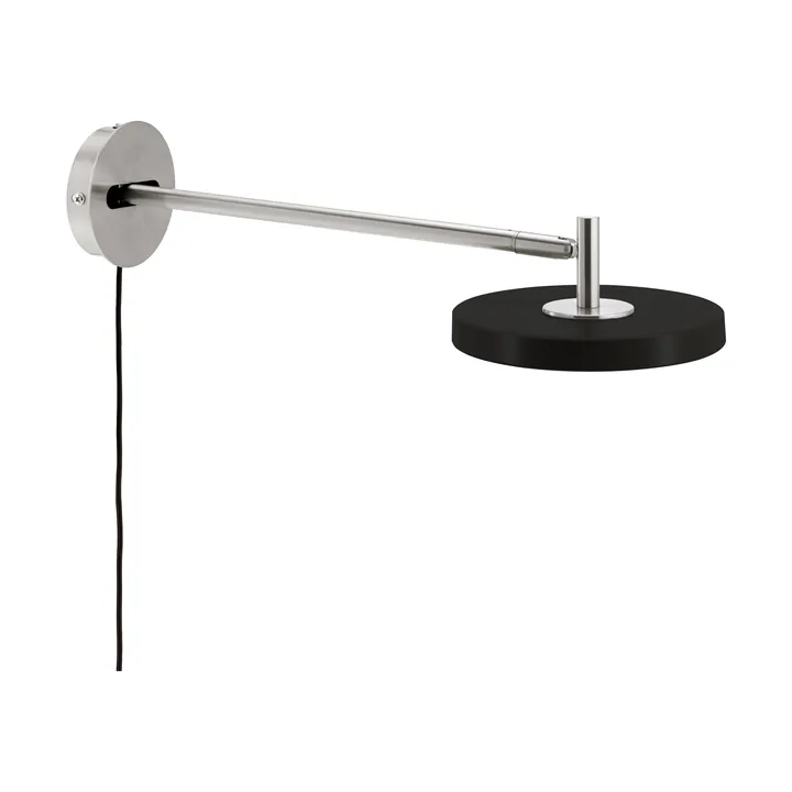 Lampa ścienna Asteria Wall - Long, Black-chrome - Umage