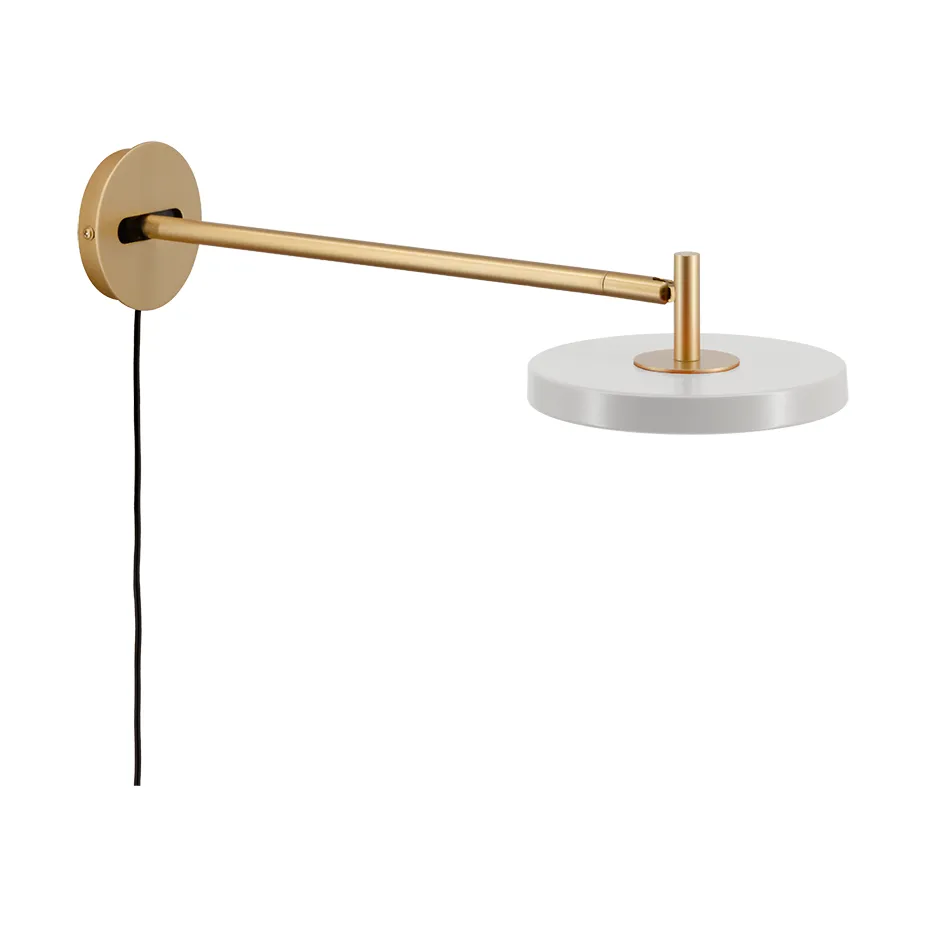 Lampa ścienna Asteria Wall, Long, Nuance mist-brass Umage