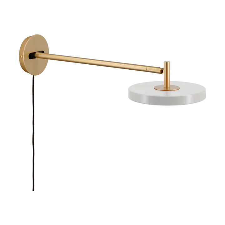 Lampa ścienna Asteria Wall - Long, Nuance mist-brass - Umage