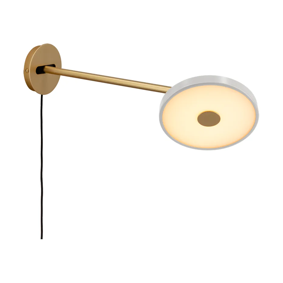 Lampa ścienna Asteria Wall, Long, Nuance mist-brass Umage