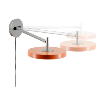 Lampa ścienna Asteria Wall - Long, Nuance orange-chrome - Umage