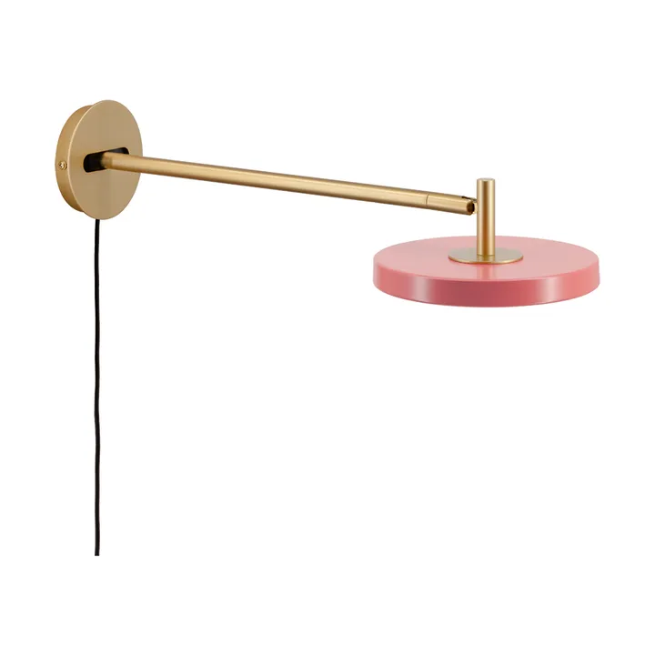 Lampa ścienna Asteria Wall - Long, Nuance rose-brass - Umage