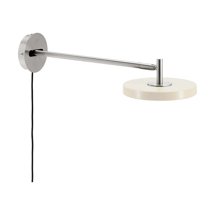 Lampa ścienna Asteria Wall - Long, Pearl White-chrome - Umage