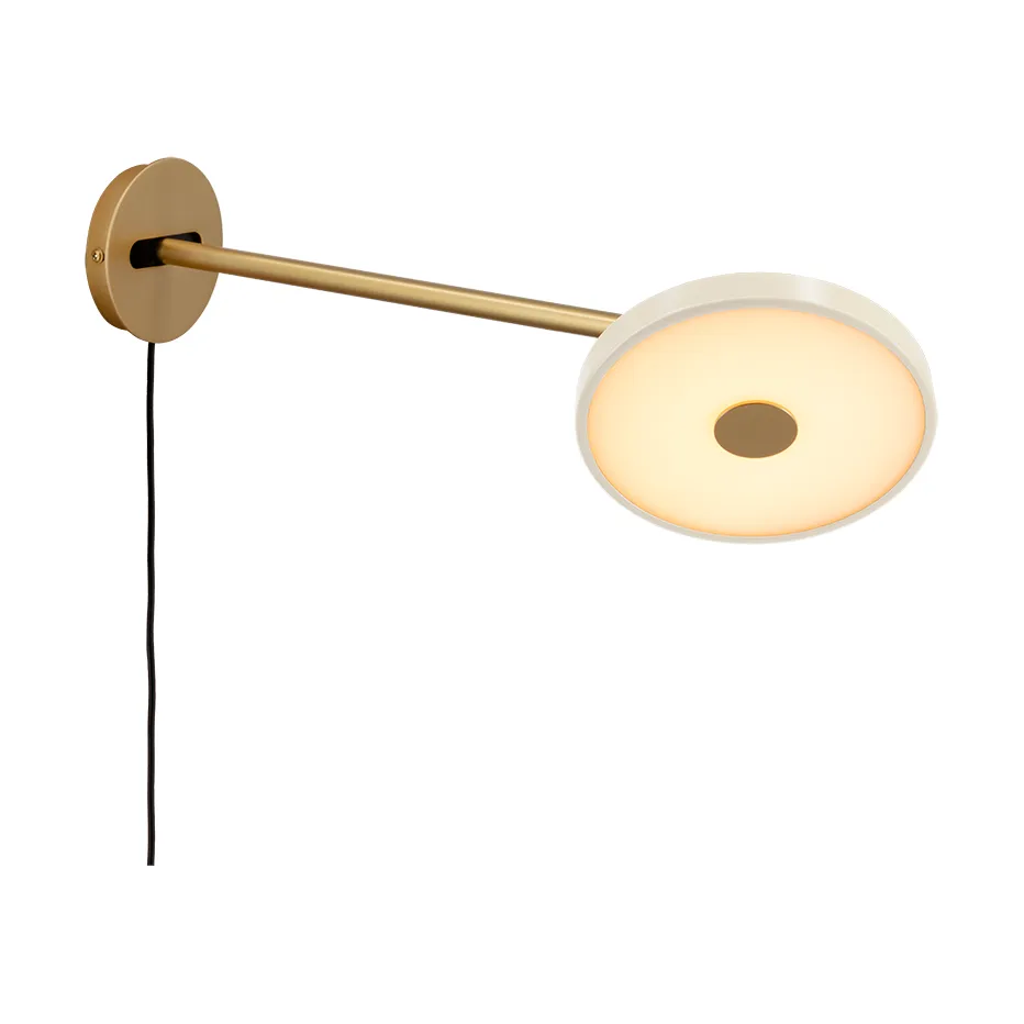Lampa ścienna Asteria Wall long, Pearl white Umage