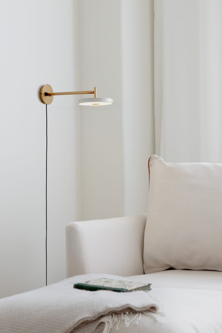 Lampa ścienna Asteria Wall long, Pearl white Umage
