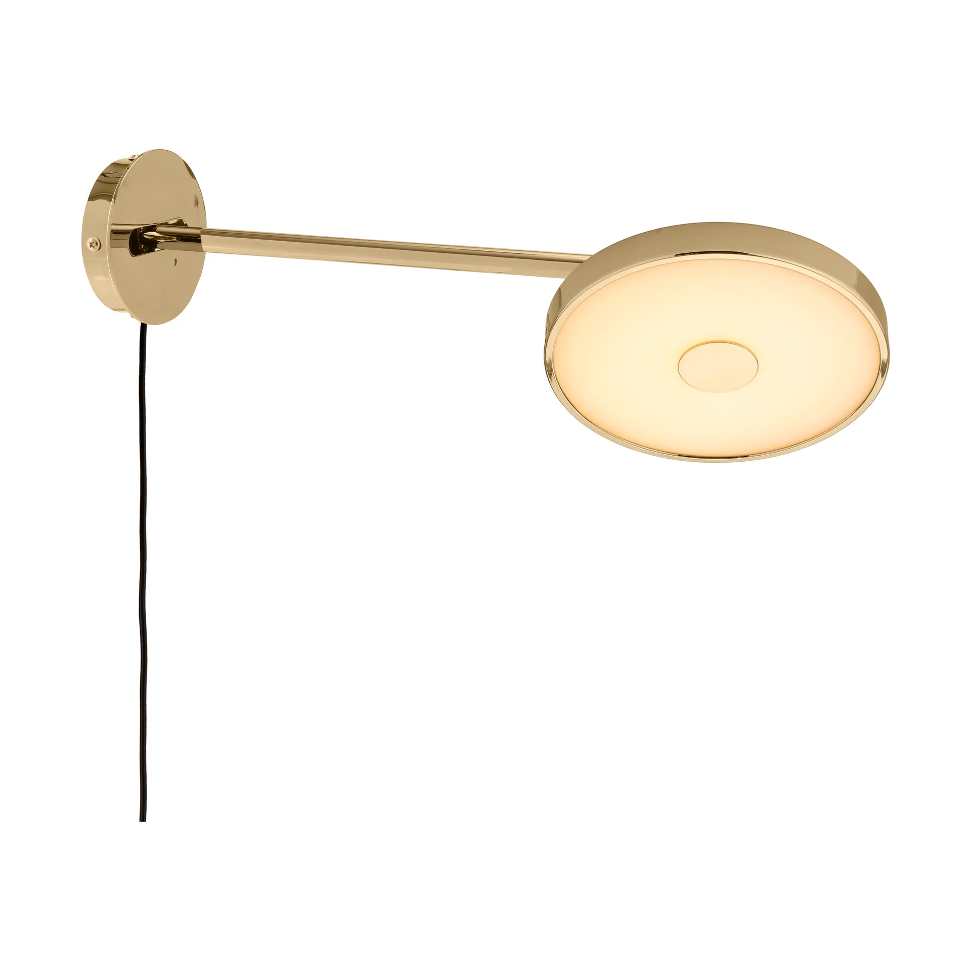 Lampa ścienna Asteria Wall long, Polerowany mosiądz Umage