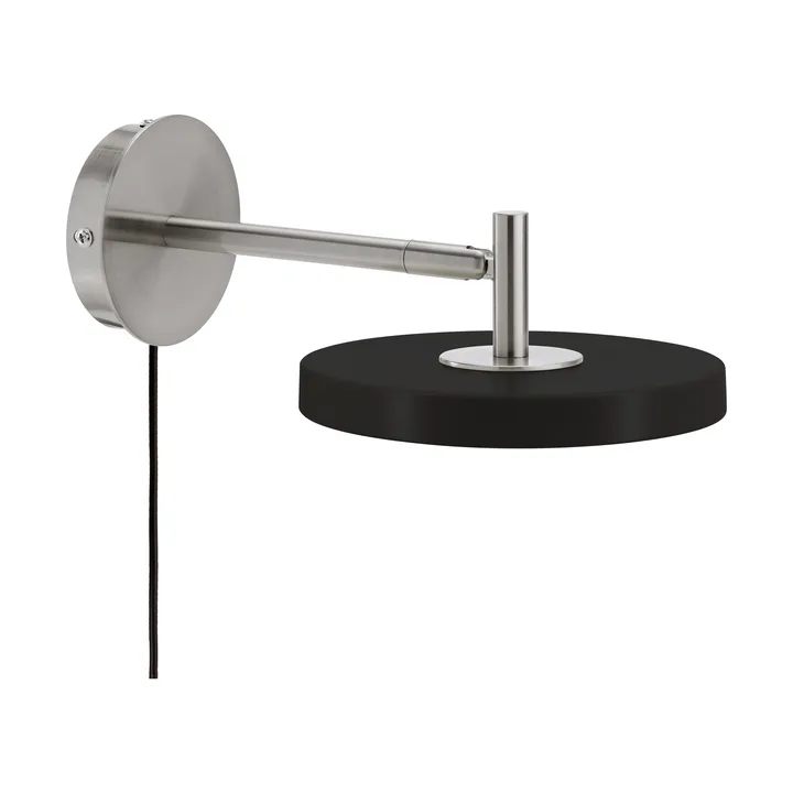 Lampa ścienna Asteria Wall - Short, Black-chrome - Umage