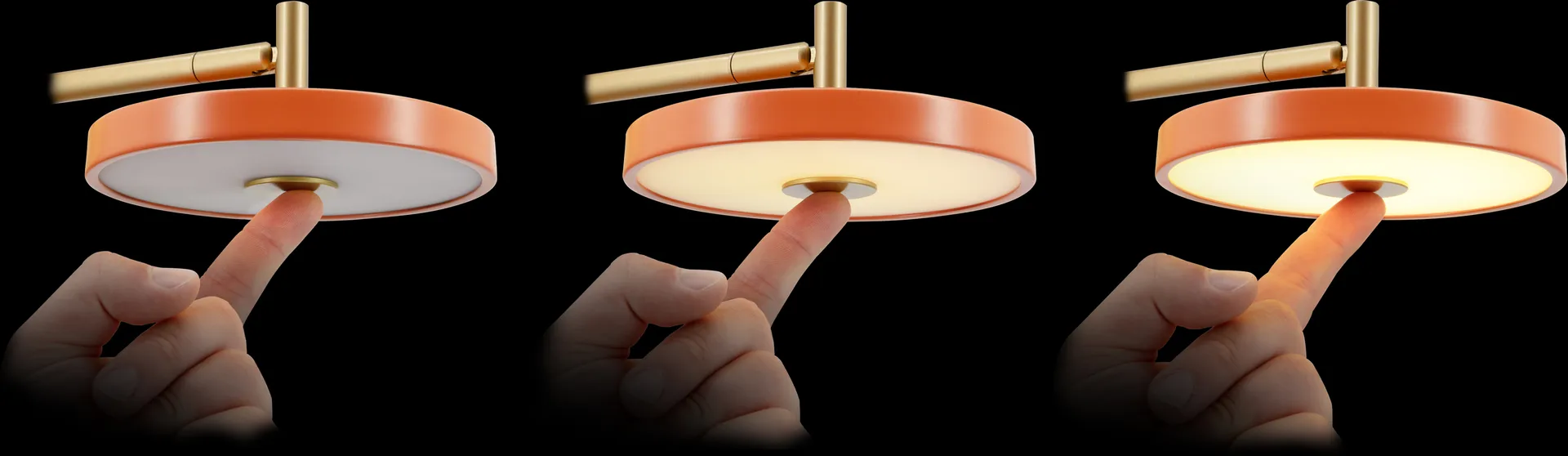 Lampa ścienna Asteria Wall, Short, Nuance mist-brass Umage