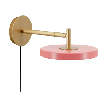 Lampa ścienna Asteria Wall - Short, Nuance rose-brass - Umage