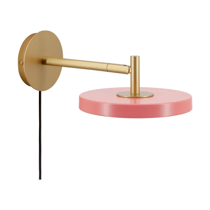 Lampa ścienna Asteria Wall - Short, Nuance rose-brass - Umage