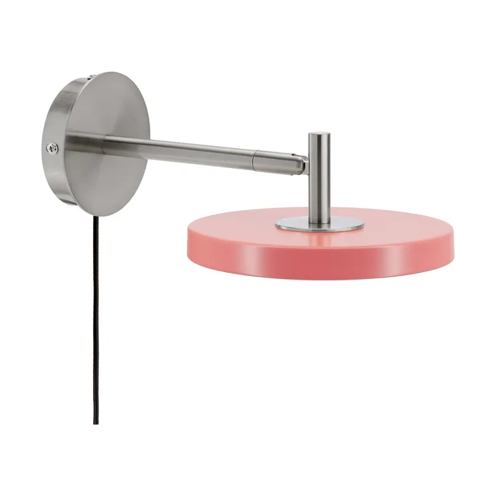 Lampa ścienna Asteria Wall - Short, Nuance rose-chrome - Umage