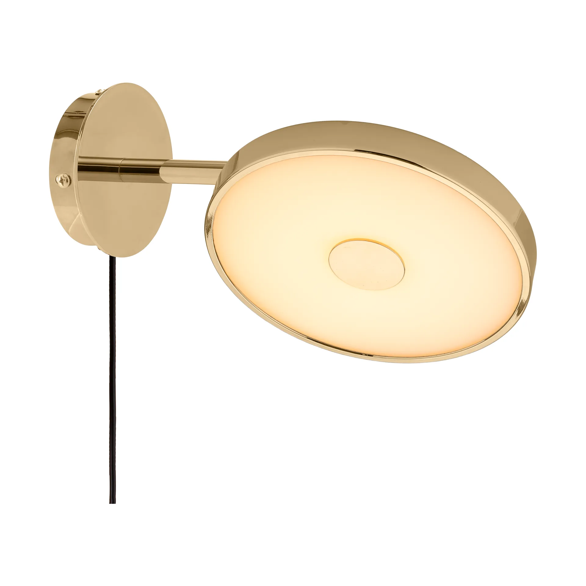 Lampa ścienna Asteria Wall short, Polerowany mosiądz Umage