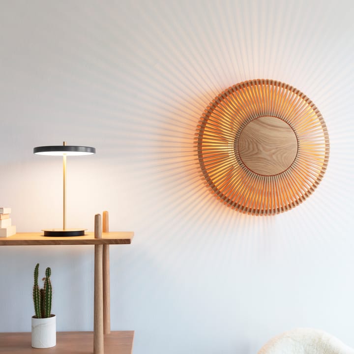 Lampa ścienna Clava Up duża, Dąb Umage