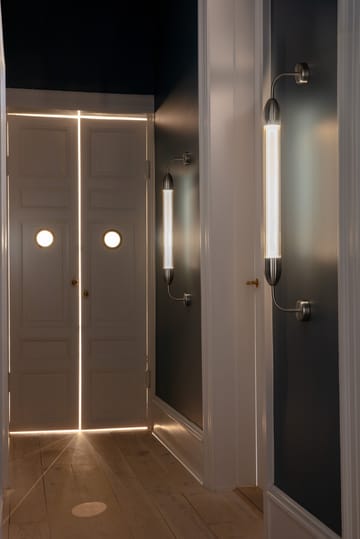 Lampa ścienna Lemon Squeeze Wall long - Single polished steel - Umage