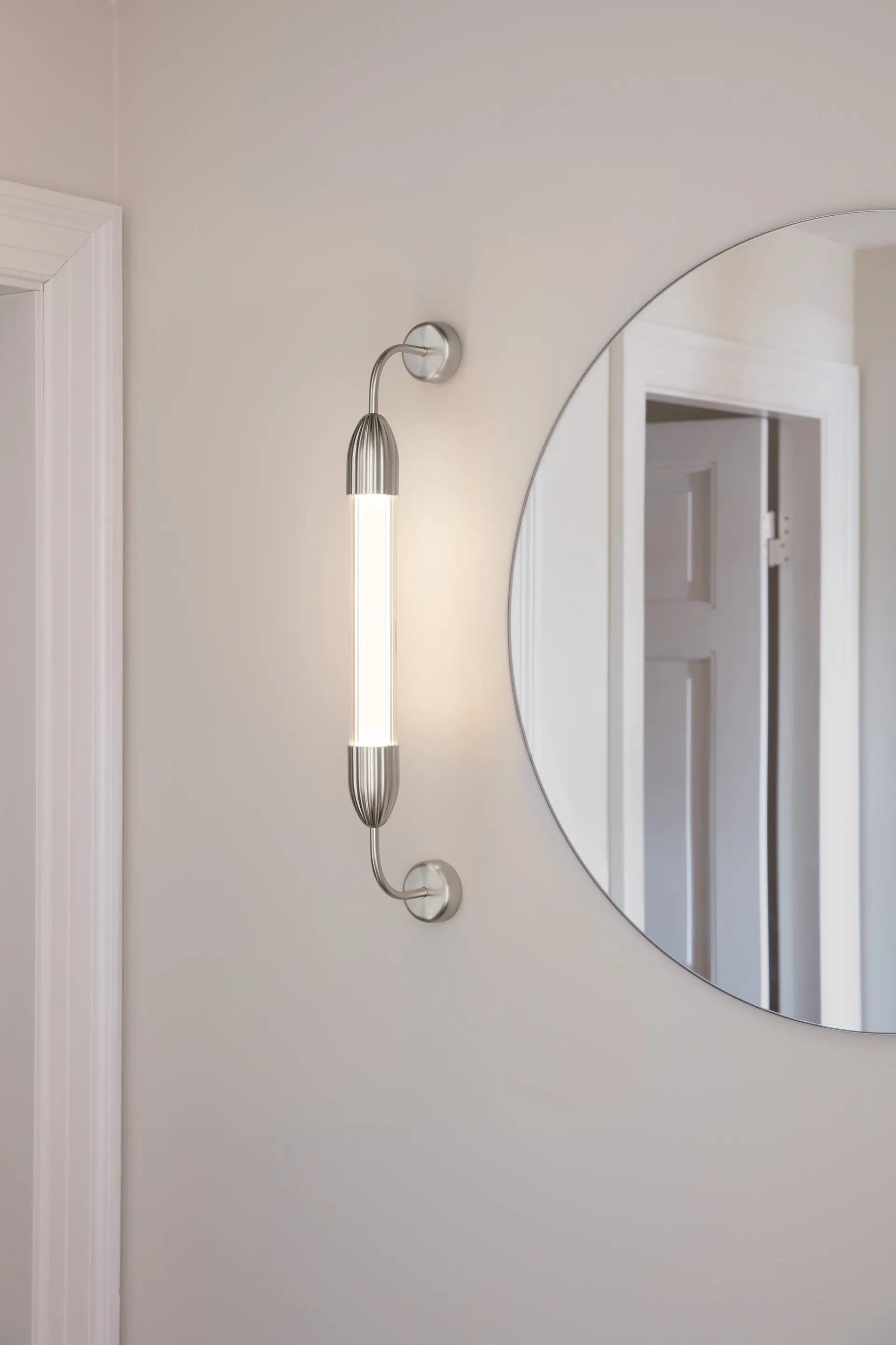 Lampa ścienna Lemon Squeeze Wall short, Single polished steel Umage