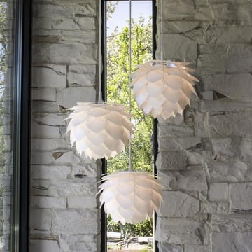 Lampa Silvia biała - Ø 32 cm - Umage