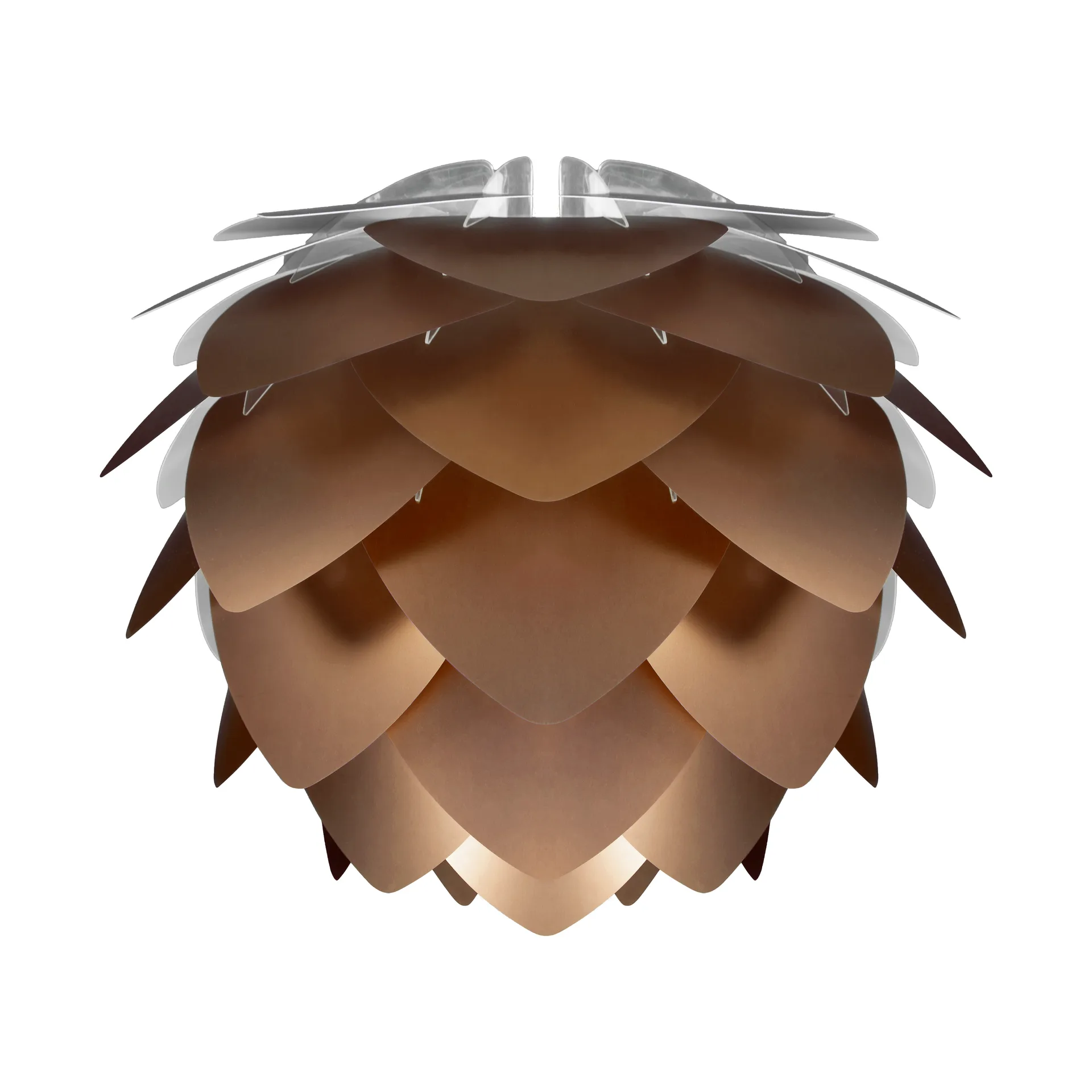 Lampa Silvia brązowa, Ø50 cm Umage