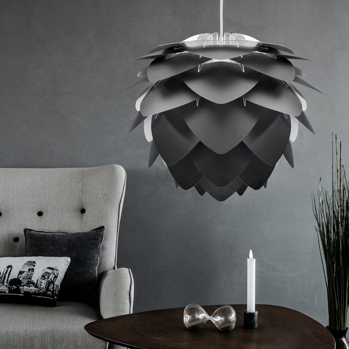 Lampa Silvia czarna, Ø50 cm Umage