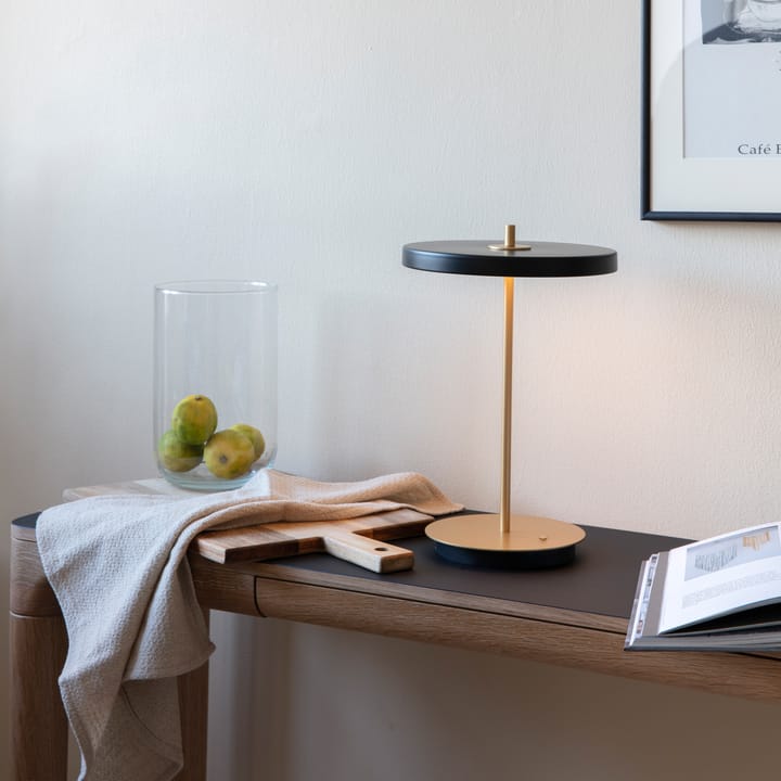 Lampa stołowa Asteria Move, Black Umage