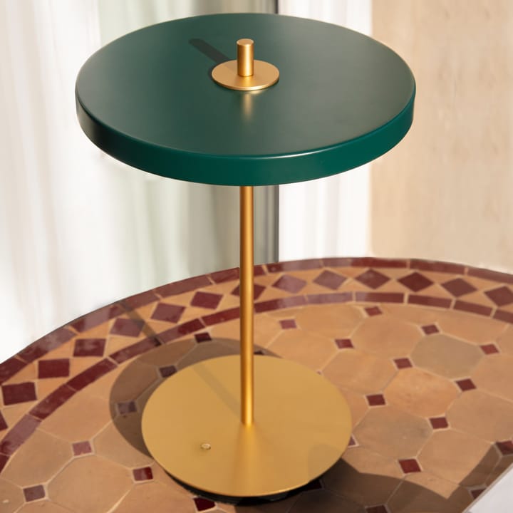 Lampa stołowa Asteria Move, Forest green Umage