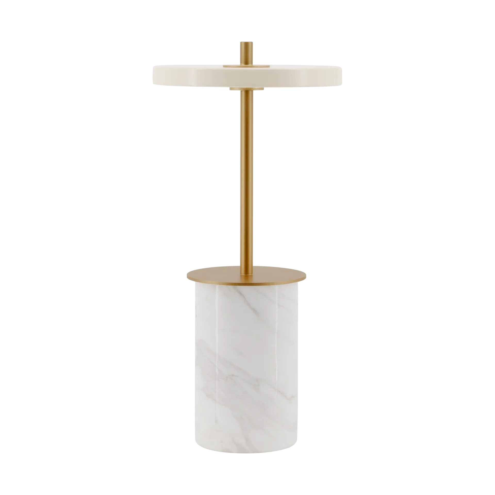 Lampa stołowa Asteria Move Mini Ø12x25,5 cm, White marble Umage